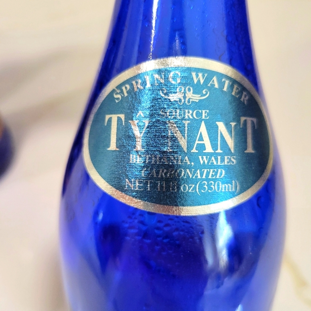International Decorative Cobalt Blue Glass Bottle Set - Picture 4 of 4